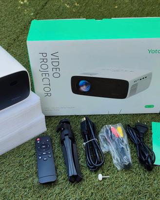 Videoproiettore 4K + telo avvolgibile