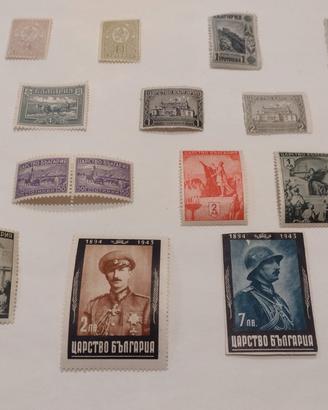 francobolli Bulgaria 
