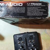 M-Audio , M - Trach , scheda audio