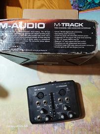 M-Audio , M - Trach , scheda audio