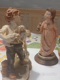 Coppia Statuine da Collezione Vintage – B. Merli 