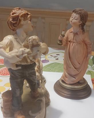 Coppia Statuine da Collezione Vintage – B. Merli 