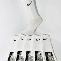 12 paia calzini bianchi sportivi-95% cotone.