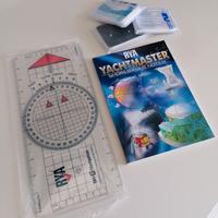 RYA Yachtmaster libro Flip Card regolo bretone