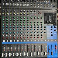 Mixer Yamaha fx 16 più monitor cassa fbt sistema b