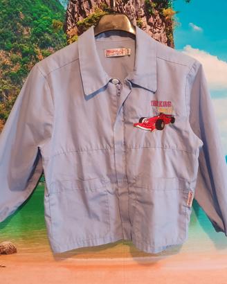 Grembiule bimbo Ambrosino macchina 6 anni 116cm