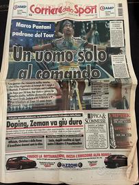 Corr. d. sport Pantani al tour de france 28/07/98