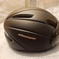 casco bicicletta con visiera magnetica nuovo