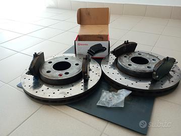 dischi pastiglie anteriori Mercedes w176 2014