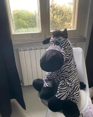 Grande peluche zebra
