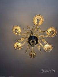 Lampadario in Vetro di Murano Classico