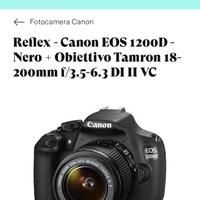 Fotocamera Reflex Canon