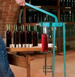 tappatrici manuali a leva per bottiglie