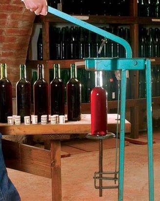 tappatrici manuali a leva per bottiglie