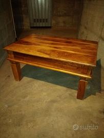 tavolino in legno massello - prezzo trattabile