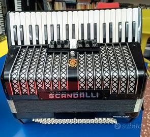 Fisarmonica italiana Scandalli mod 137