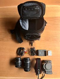 Kit fotografia Canon 550d