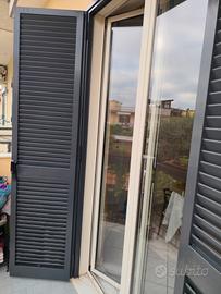 Infissi anodizzato + infissoin ferro