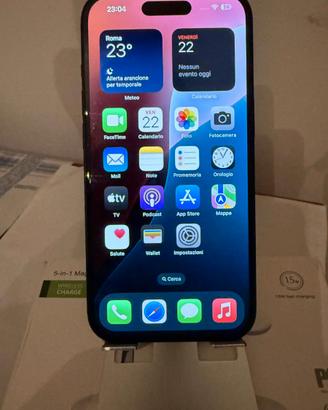 iPhone 15 128GB Black - Grado A++ + KIT ACCESSORI