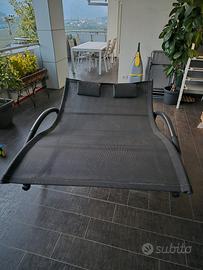 letto matrimoniale da giardino o terrazzo