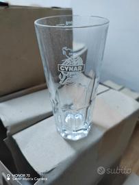 Set 6 bicchieri pubblicitari Cynar  