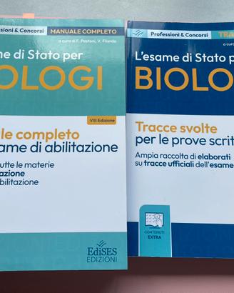 Libri Esame di Stato per biologi kit