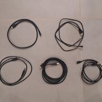 cavi USB diversi tipi