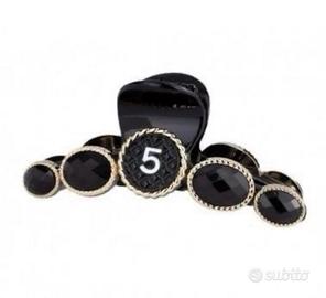 Pinza per Capelli Fashion con Numero Cinque