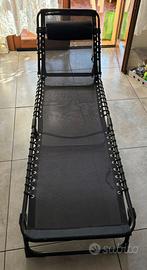 Sdraio reclinabile da giardino o spiaggia