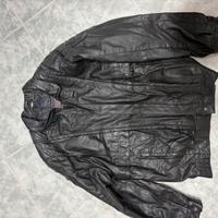 Giacca Bomber Vintage in Vera Pelle  anni 80/90