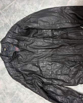 Giacca Bomber Vintage in Vera Pelle  anni 80/90