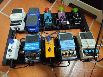 Pedaliera x chitarra elettrica