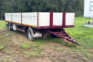 Rimorchio Piacenza 2 assi - sponde apribili