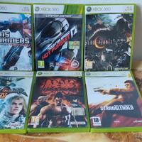 XBOX 360 videogiochi + controller omaggio