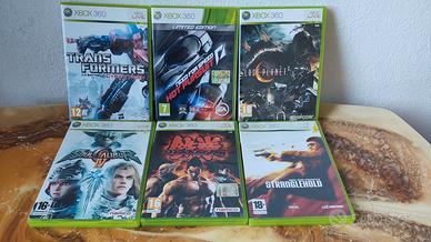 XBOX 360 videogiochi + controller omaggio