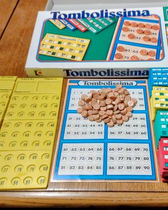 Gioco della Tombola vintage