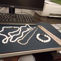 bigiotteria vintage in perle 