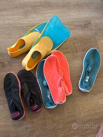 Scapette scogli e pinne bambino