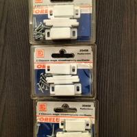 Chiusure Magnetiche bianche per mobili forza 4Kg
