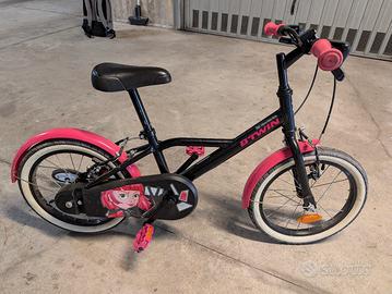 bicicletta per bambina da 16"
