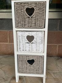 Cassettiera stile Shabby Chic
