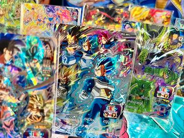dragon ball gt lamincards lotto 150 carte miste