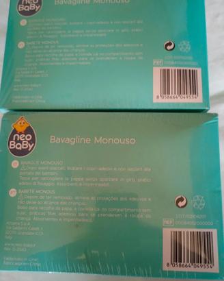 Bavaglini monouso  conf. 30 pezzi
