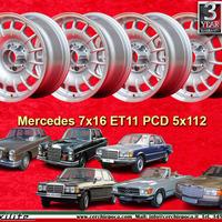 4 pz cerchi Mercedes Barock 7x16 ET11 5x112