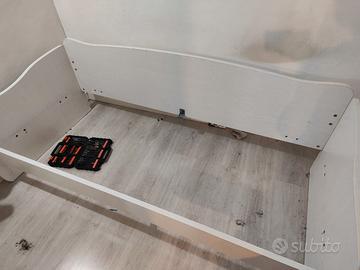 Letto completo (rete e materasso)