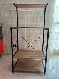 Mobile cucina scaffale stile industriale