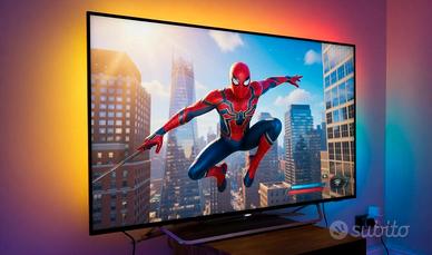 TV OLED 4K 55" Philips Ambilight AI Alexa Android