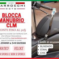 PROMOZIONE Antifurto scooter Blocca Manubrio CLM
