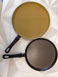 2 Padelle speciali per piadina e crepes