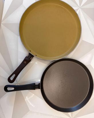 2 Padelle speciali per piadina e crepes